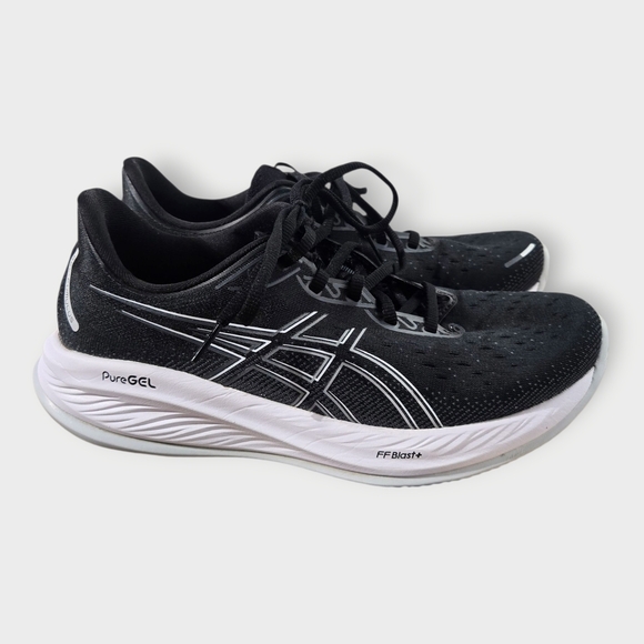 Asics Mens Gel Cumulus 26 1011B792 Black Running Shoes Sneakers Size 9.5 - Picture 7 of 12